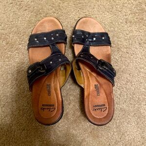 Clarks Women's Black Sandals